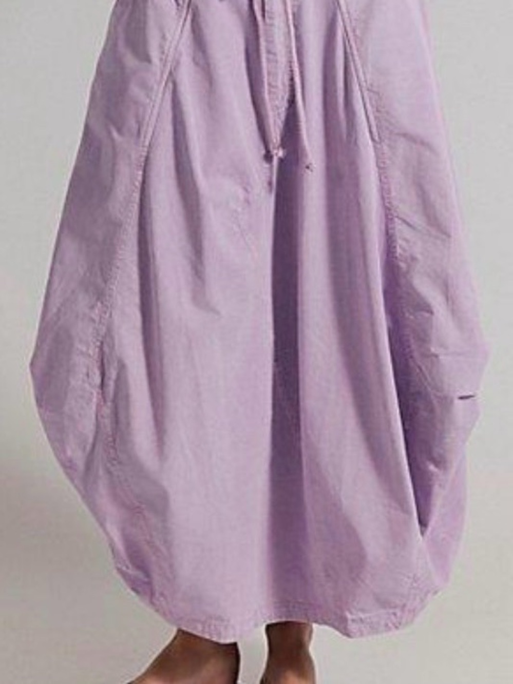 Free People Lilac Willow Poplin maxi skirt - Picture 4 of 8